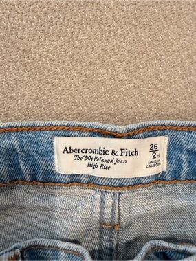 Abercrombie & Fitch Light Blue High Rise Jeans
